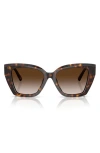 Tiffany & Co . 52mm Gradient Square Sunglasses In Brown
