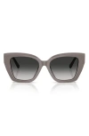 Tiffany & Co . 52mm Gradient Square Sunglasses In Multi
