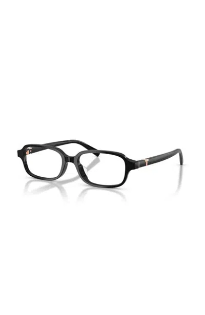 Tiffany & Co . 52mm Rectangle Optical Glasses In Black
