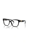 Tiffany & Co . 52mm Square Optical Glasses In Black