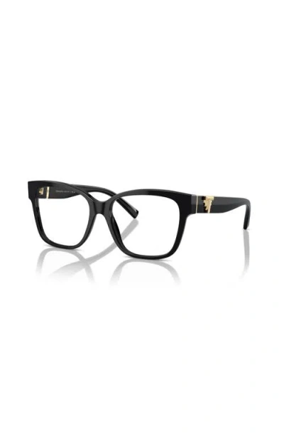 Tiffany & Co . 52mm Square Optical Glasses In Black