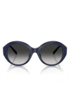 Tiffany & Co . 53mm Gradient Round Sunglasses