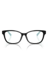 Tiffany & Co . 53mm Pillow Optical Glasses In Black