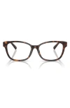 Tiffany & Co . 53mm Pillow Optical Glasses In Brown