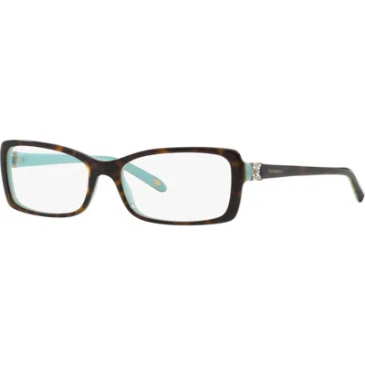 Tiffany & Co . 53mm Rectangle Optical Glasses In Brown