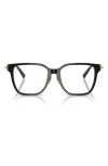Tiffany & Co . 53mm Square Optical Glasses In Black