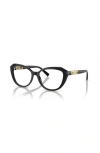 Tiffany & Co . 54mm Cat Eye Optical Glasses In Black