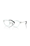 Tiffany & Co . 54mm Cat Eye Optical Glasses In Green