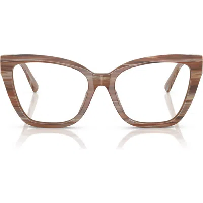 Tiffany & Co . 54mm Cat Eye Optical Glasses In Multi