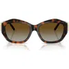 Tiffany & Co . 54mm Gradient Pillow Sunglasses
