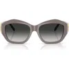 Tiffany & Co . 54mm Gradient Pillow Sunglasses In Brown