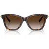 Tiffany & Co . 54mm Gradient Square Sunglasses In Brown