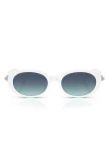 Tiffany & Co . 54mm Oval Sunglasses In Multi