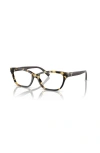 Tiffany & Co . 54mm Rectangle Optical Glasses In Brown