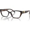 Tiffany & Co . 54mm Rectangle Optical Glasses In Brown