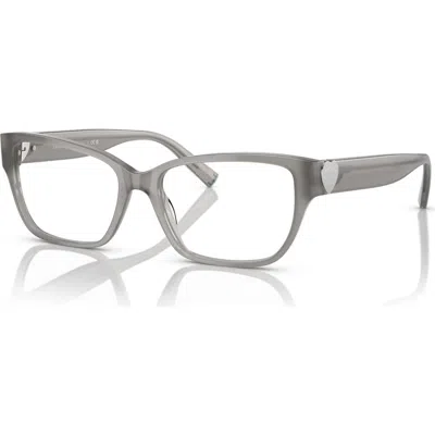 Tiffany & Co . 54mm Rectangle Optical Glasses In Green