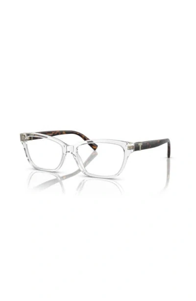 Tiffany & Co . 54mm Rectangle Optical Glasses In Gray