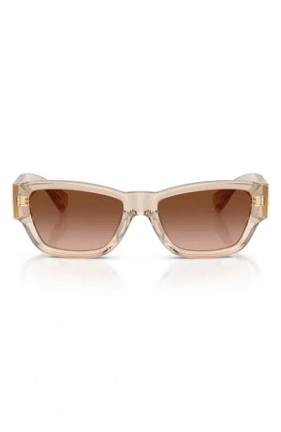 Tiffany & Co . 54mm Rectangular Sunglasses In Multi
