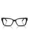 Tiffany & Co . 54mm Square Optical Glasses In Black