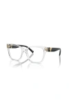 Tiffany & Co . 54mm Square Optical Glasses In Metallic