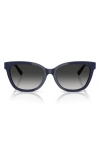 Tiffany & Co . 55mm Gradient Cat Eye Sunglasses