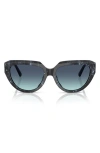Tiffany & Co . 55mm Gradient Pillow Sunglasses In Multi