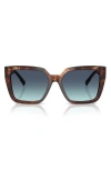Tiffany & Co . 55mm Gradient Square Sunglasses In Multi