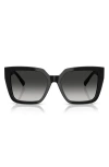 Tiffany & Co . 55mm Gradient Square Sunglasses In Multi