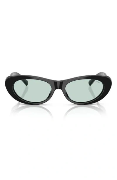 Tiffany & Co . 55mm Oval Sunglasses