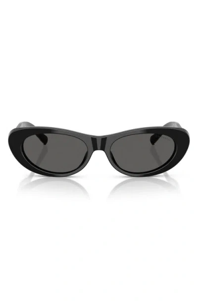 Tiffany & Co . 55mm Oval Sunglasses