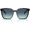 Tiffany & Co . 56mm Gradient Square Sunglasses In Black