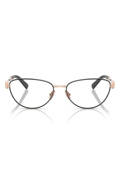 Tiffany & Co . 56mm Oval Optical Glasses In Gray