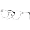 Tiffany & Co . 57mm Cat Eye Optical Glasses In Metallic
