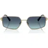 Tiffany & Co . 58mm Rectangular Sunglasses In Multi