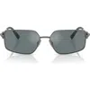 Tiffany & Co . 58mm Rectangular Sunglasses In Blue