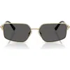 Tiffany & Co . 58mm Rectangular Sunglasses In Gray