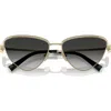 Tiffany & Co . 59mm Gradient Irregular Sunglasses In Multi