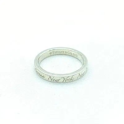 Pre-owned Tiffany & Co 925 Band Ring ()