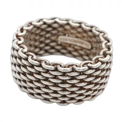 Pre-owned Tiffany & Co 925 Band Ring () In Multi