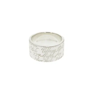 Pre-owned Tiffany & Co 925 Band Ring () In Silver