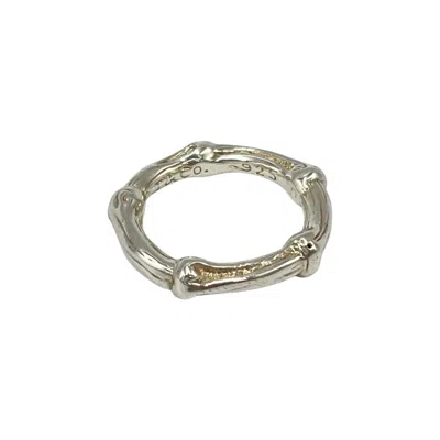 Pre-owned Tiffany & Co 925 Band Ring () In Silver