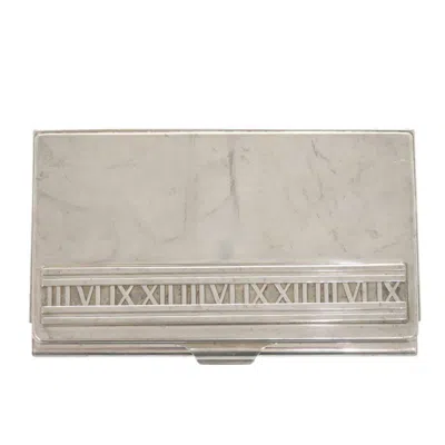 Pre-owned Tiffany & Co 925 Card Case () In Silver