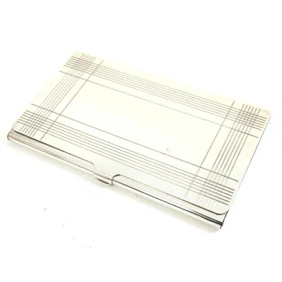 Pre-owned Tiffany & Co 925 Card Case () In Silver