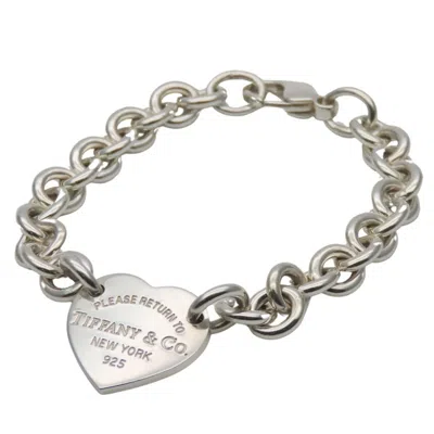 Pre-owned Tiffany & Co 925 Charm Bracelet () In Silver