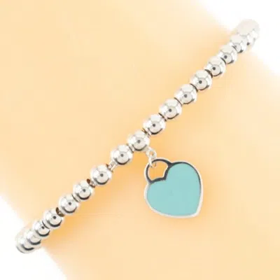 Pre-owned Tiffany & Co 925 Charm Bracelet () In Blue