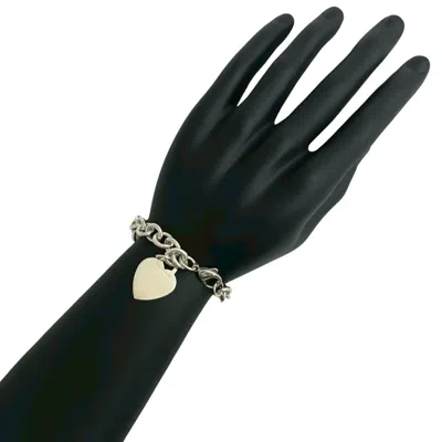 Pre-owned Tiffany & Co 925 Charm Bracelet () In Silver