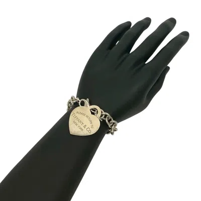 Pre-owned Tiffany & Co 925 Charm Bracelet () In Silver