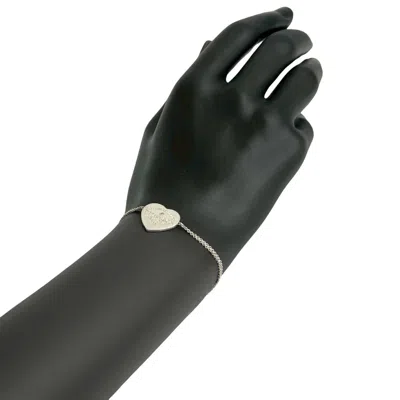 Pre-owned Tiffany & Co 925 Charm Bracelet () In Silver