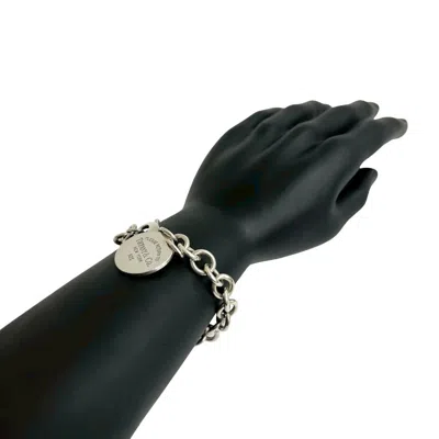 Pre-owned Tiffany & Co 925 Charm Bracelet () In Silver