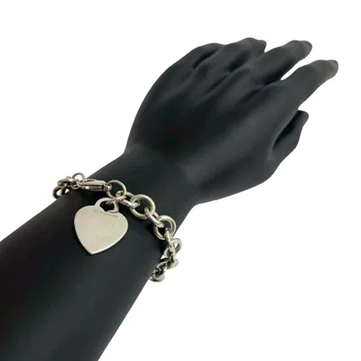 Pre-owned Tiffany & Co 925 Charm Bracelet () In Silver